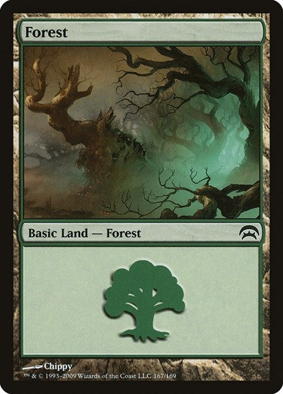 Forest (167) (Planechase) Near Mint