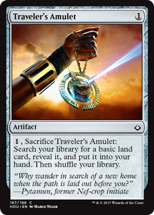 Traveler's Amulet (Hour of Devastation) Near Mint