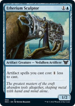 Etherium Sculptor (Commander: Kamigawa: Neon Dynasty) Near Mint
