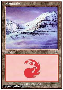 Mountain (338) (7th Edition) Light Play