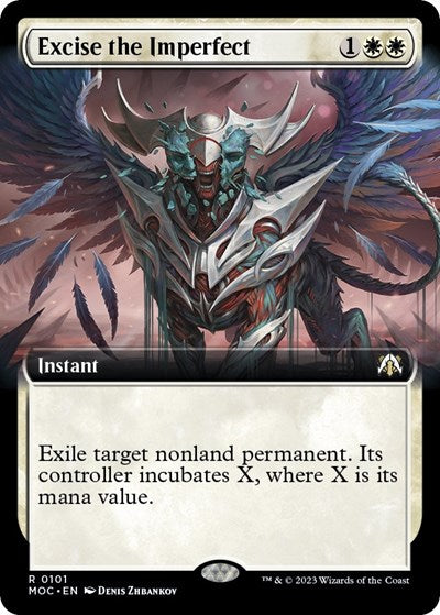 Excise the Imperfect (Extended Art) (Commander: March of the Machine) Near Mint