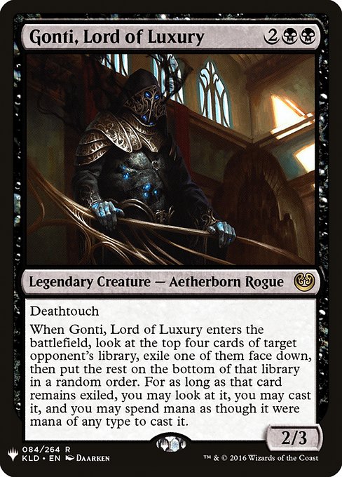 Gonti, Lord of Luxury (Mystery Booster) Near Mint