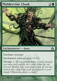 Moldervine Cloak (Ravnica) Light Play