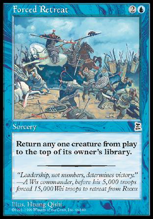 Forced Retreat (Portal Three Kingdoms) Near Mint Chinese
