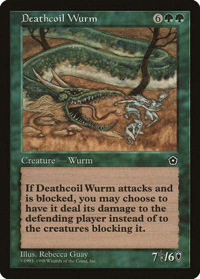 Deathcoil Wurm (Portal Second Age) Near Mint