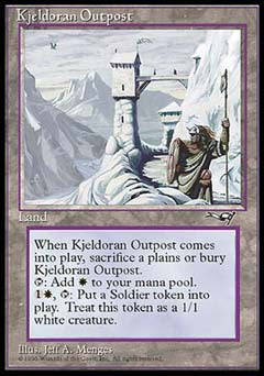 Kjeldoran Outpost (Alliances) Near Mint Spanish