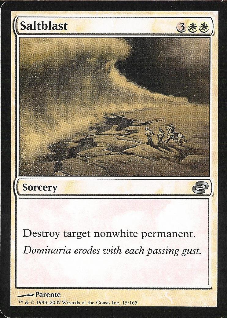 Saltblast (Planar Chaos) Near Mint Foil