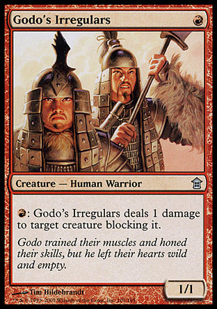Godo's Irregulars (Saviors of Kamigawa) Near Mint