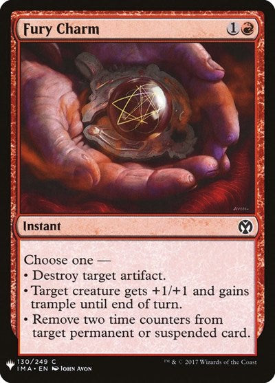 Fury Charm (Mystery Booster) Near Mint