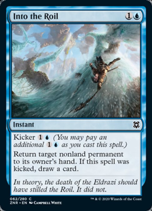 Into the Roil (Zendikar Rising) Near Mint Foil