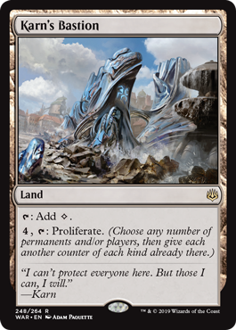 Karn's Bastion (War of the Spark) Near Mint Foil