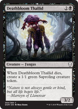 Deathbloom Thallid (Dominaria) Near Mint