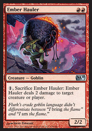Ember Hauler (Magic 2011 Core Set) Near Mint Foil