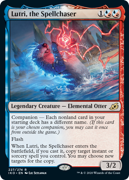 Lutri, the Spellchaser (Ikoria: Lair of Behemoths) Near Mint Foil