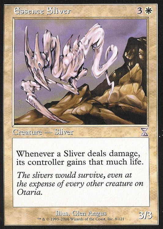 Essence Sliver (Time Spiral Time Shifted) Light Play Foil