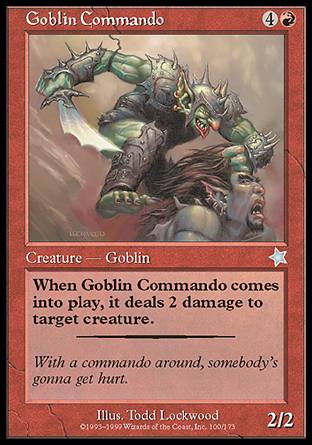 Goblin Commando (Starter 1999) Near Mint