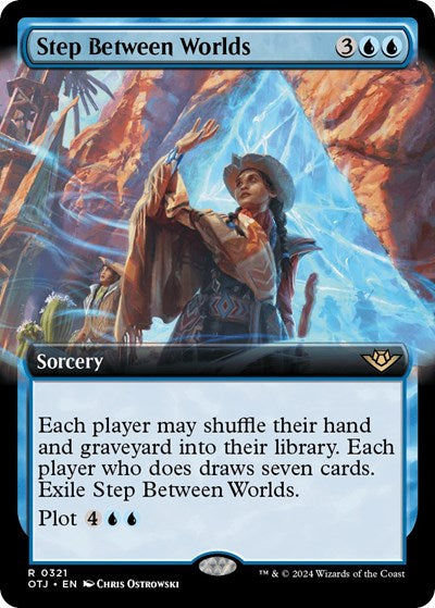 Step Between Worlds (Extended Art) (Outlaws of Thunder Junction) Near Mint