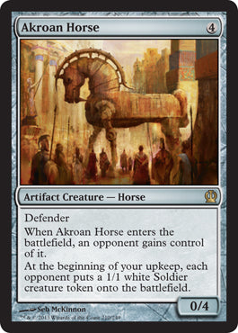 Akroan Horse (Theros) Near Mint Foil Korean