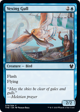 Vexing Gull (Theros Beyond Death) Near Mint Foil