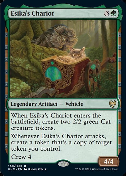 Esika's Chariot (Kaldheim) Near Mint Foil