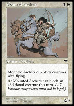 Mounted Archers (Tempest) Near Mint