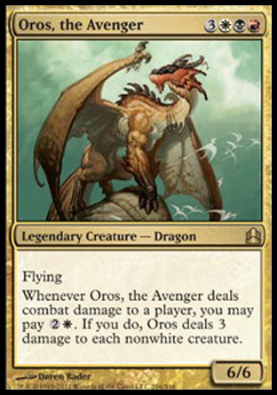 Oros, the Avenger (Commander) Light Play