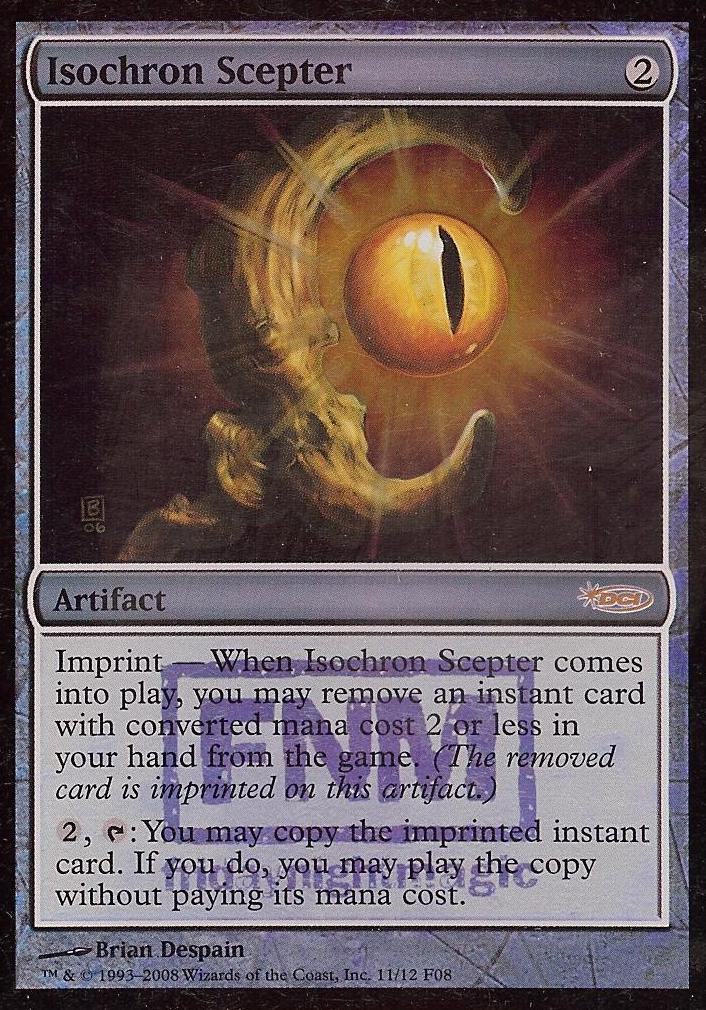 Isochron Scepter (FNM) (Promotional Cards) Near Mint Foil