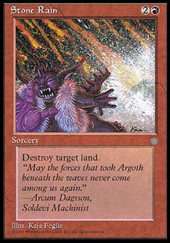 Stone Rain (Ice Age) Near Mint