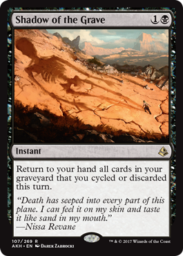 Shadow of the Grave (Amonkhet) Near Mint Foil