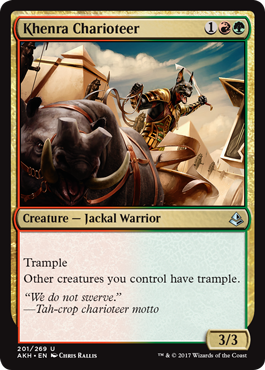 Khenra Charioteer (Amonkhet) Near Mint