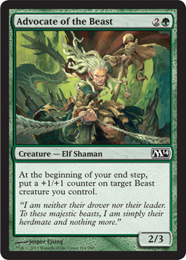 Advocate of the Beast (Magic 2014 Core Set) Near Mint Foil