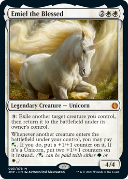 Emiel the Blessed (Jumpstart) Near Mint