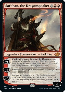 Sarkhan, the Dragonspeaker (Jumpstart 2022) Near Mint