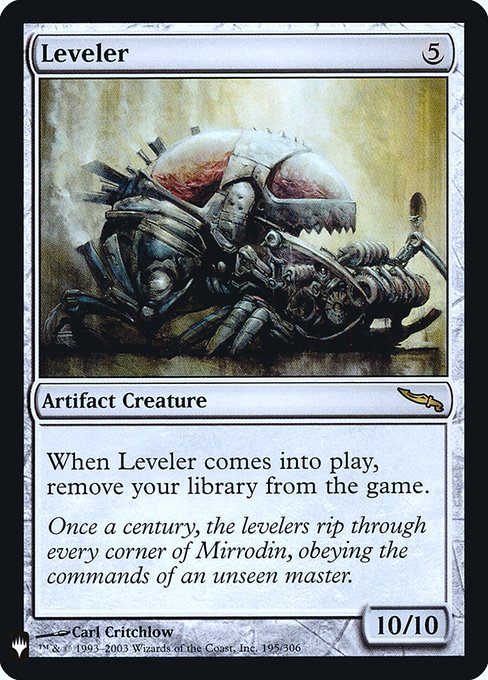 Leveler (Mystery Booster Retail Edition Foils) Near Mint Foil