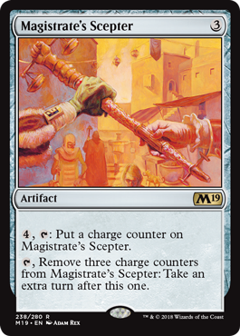 Magistrate's Scepter (Magic 2019 Core Set) Near Mint