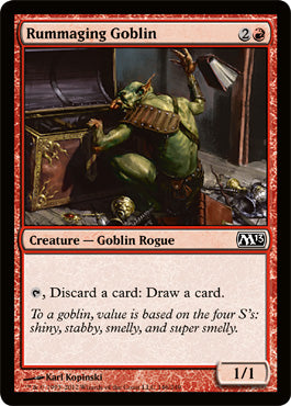 Rummaging Goblin (Magic 2013 Core Set) Near Mint Foil