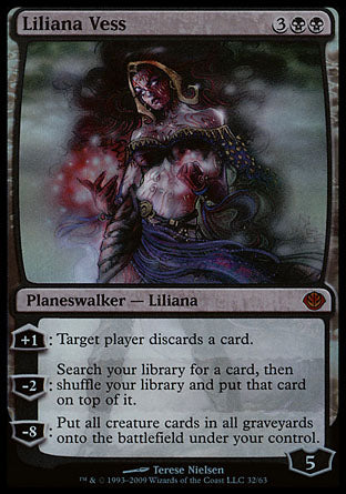 Liliana Vess (Duel Decks: Garruk vs Liliana) Near Mint Foil