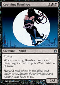 Keening Banshee (Ravnica) Light Play Foil Japanese