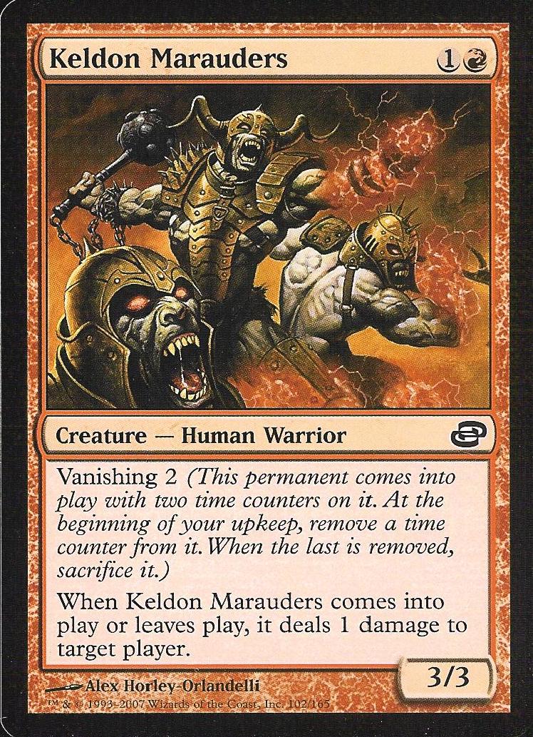 Keldon Marauders (Planar Chaos) Near Mint Foil