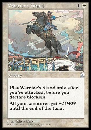Warrior's Stand (Portal Three Kingdoms) Near Mint