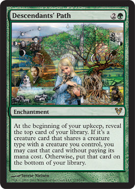 Descendants' Path (Avacyn Restored) Near Mint Foil