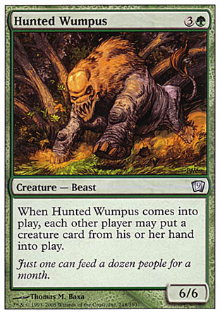 Hunted Wumpus (9th Edition) Near Mint
