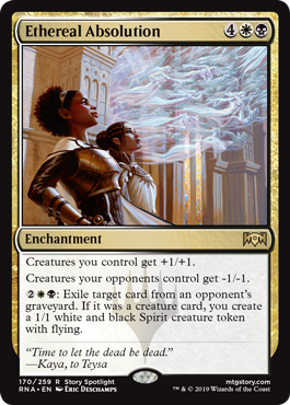Ethereal Absolution (Ravnica Allegiance) Near Mint Foil