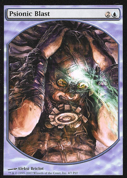 Psionic Blast (Textless) (Promotional Cards) Near Mint