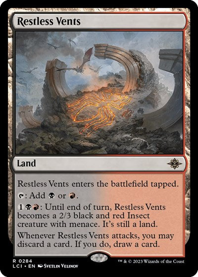 Restless Vents (The Lost Caverns of Ixalan) Near Mint
