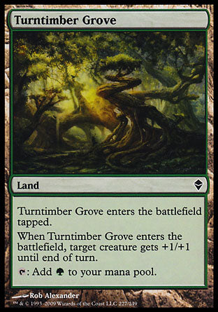 Turntimber Grove (Zendikar) Near Mint