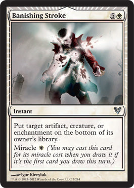 Banishing Stroke (Avacyn Restored) Near Mint Foil