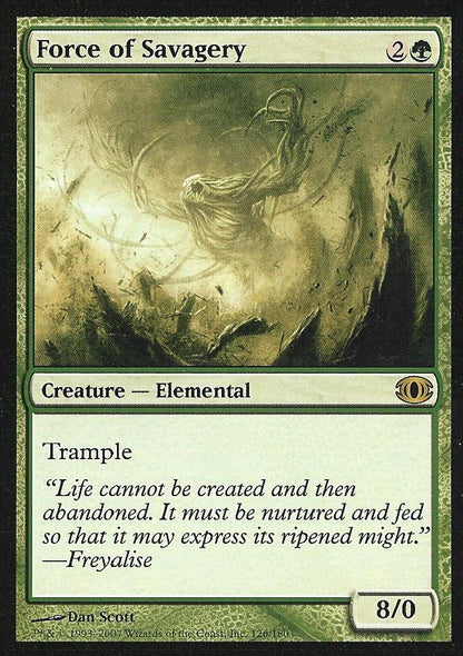 Force of Savagery (Futuresight) Near Mint Foil