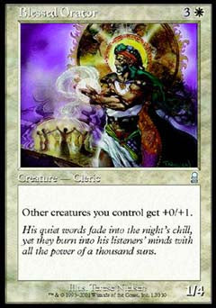 Blessed Orator (Odyssey) Light Play Foil