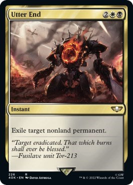 Utter End (Surge Foil) (Universes Beyond: Warhammer 40K) Near Mint